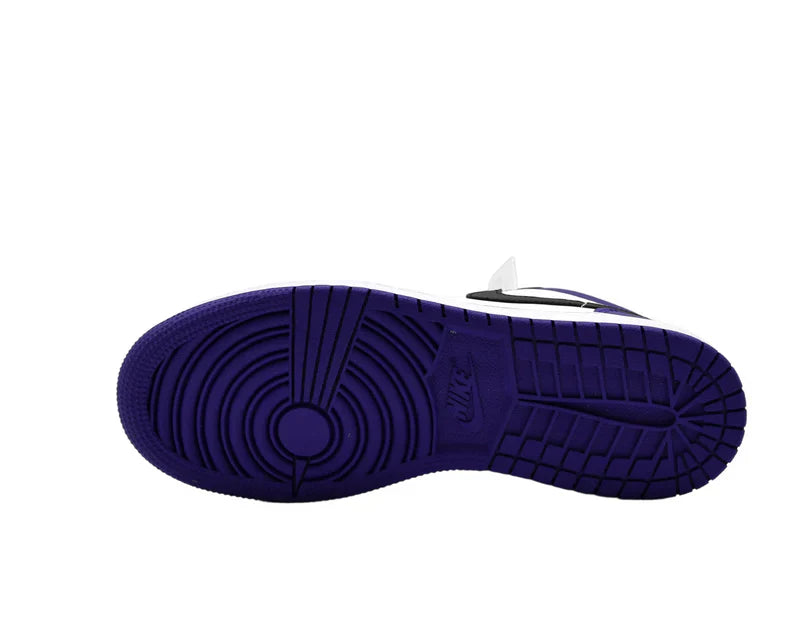 Air Jordan 1 Low Court Purple White (GS)