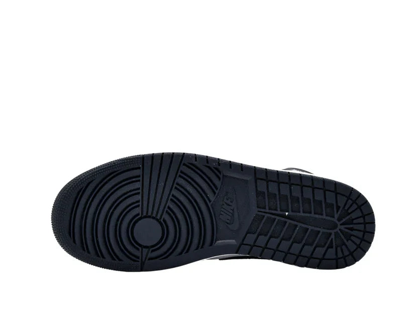 Air Jordan 1 Mid White Metallic Gold Obsidian