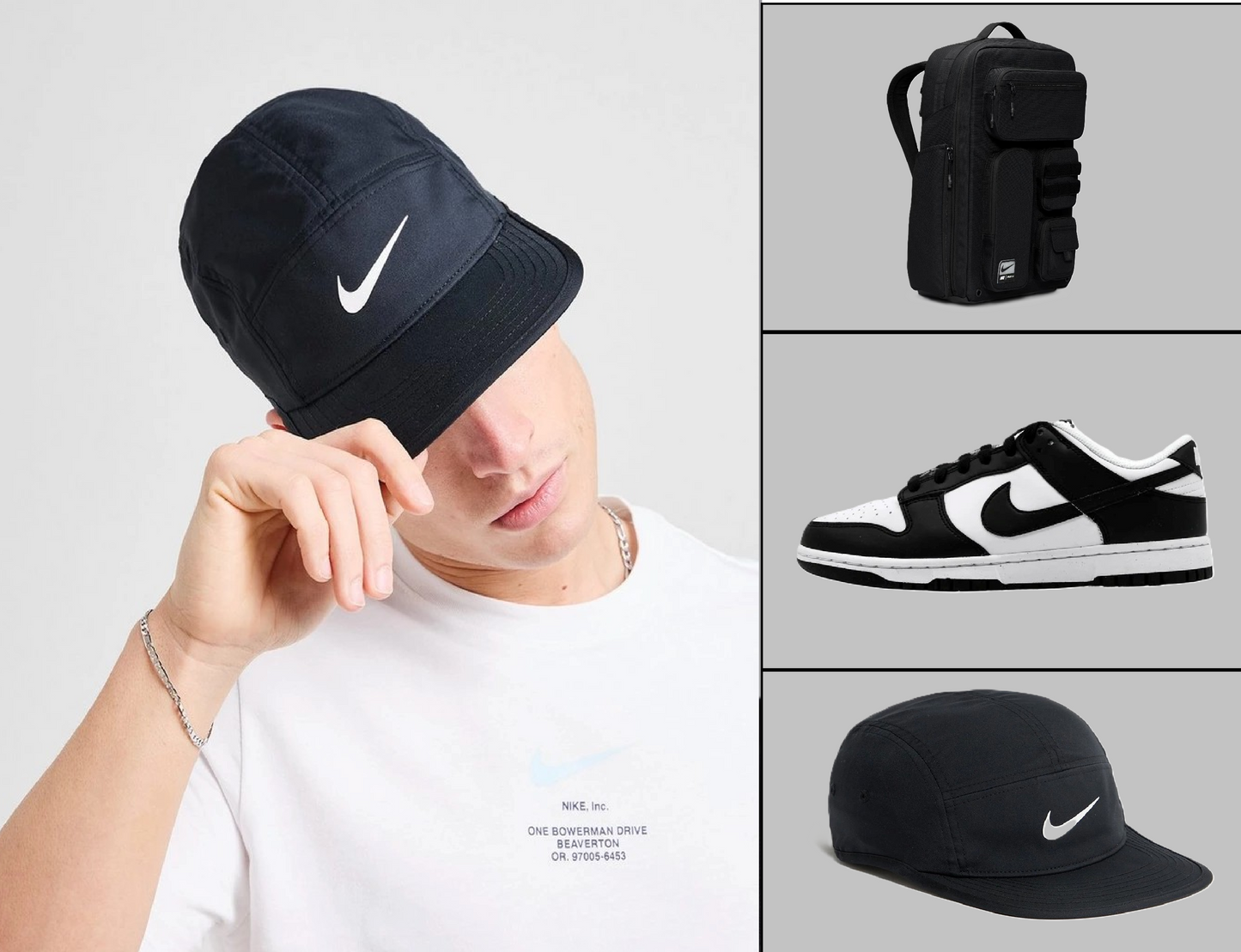 Buy 1, Get 3 - Nike All-Black Back to School Kit