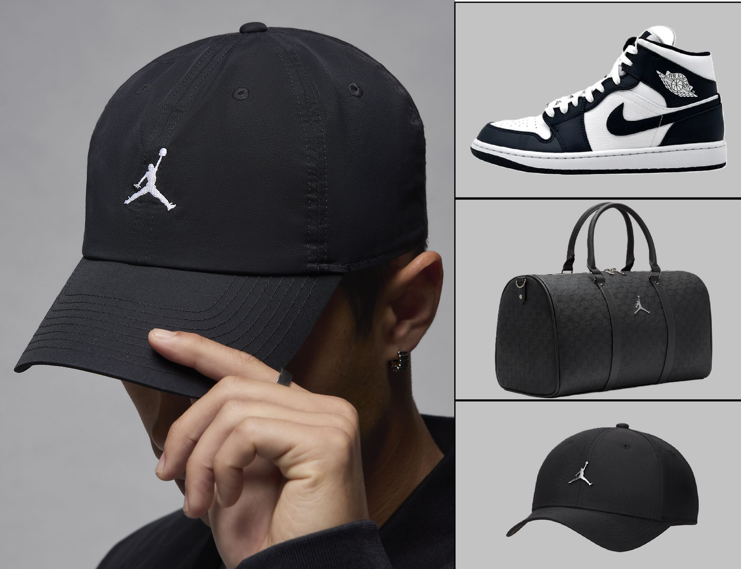 Buy 1, Get 3 - Exclusive All Black Rise Jordan Set