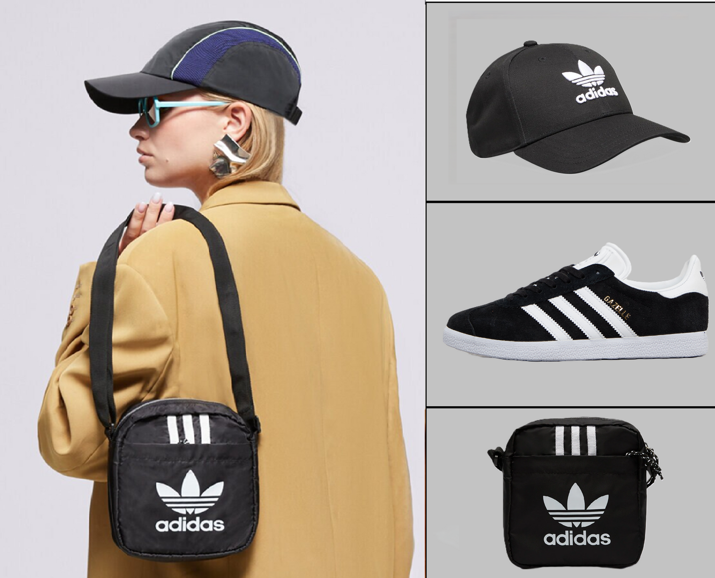 Buy 1, Get 3 - Exclusive Adidas All-Black Casual Kit (Woman)