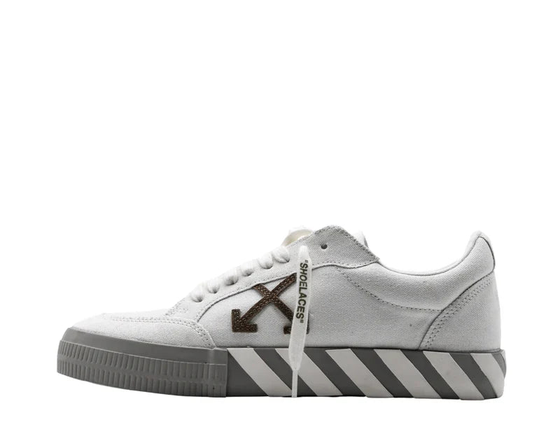 Off-White Vulcanized Sneakers White Grey