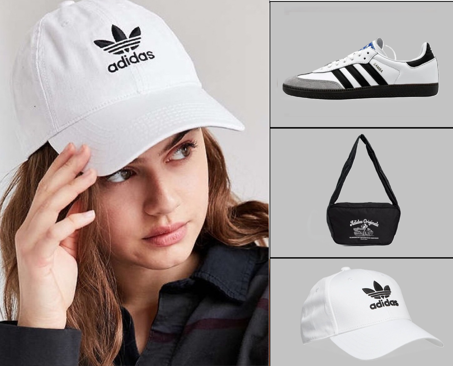 Buy 1, Get 3 - Exclusive Adidas All-White Casual Kit (Woman)